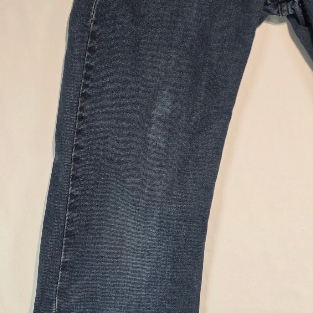 Levis 514 Straight Fit Mens Jeans Dark Wash Blue Denim W32 L32 00514-14038